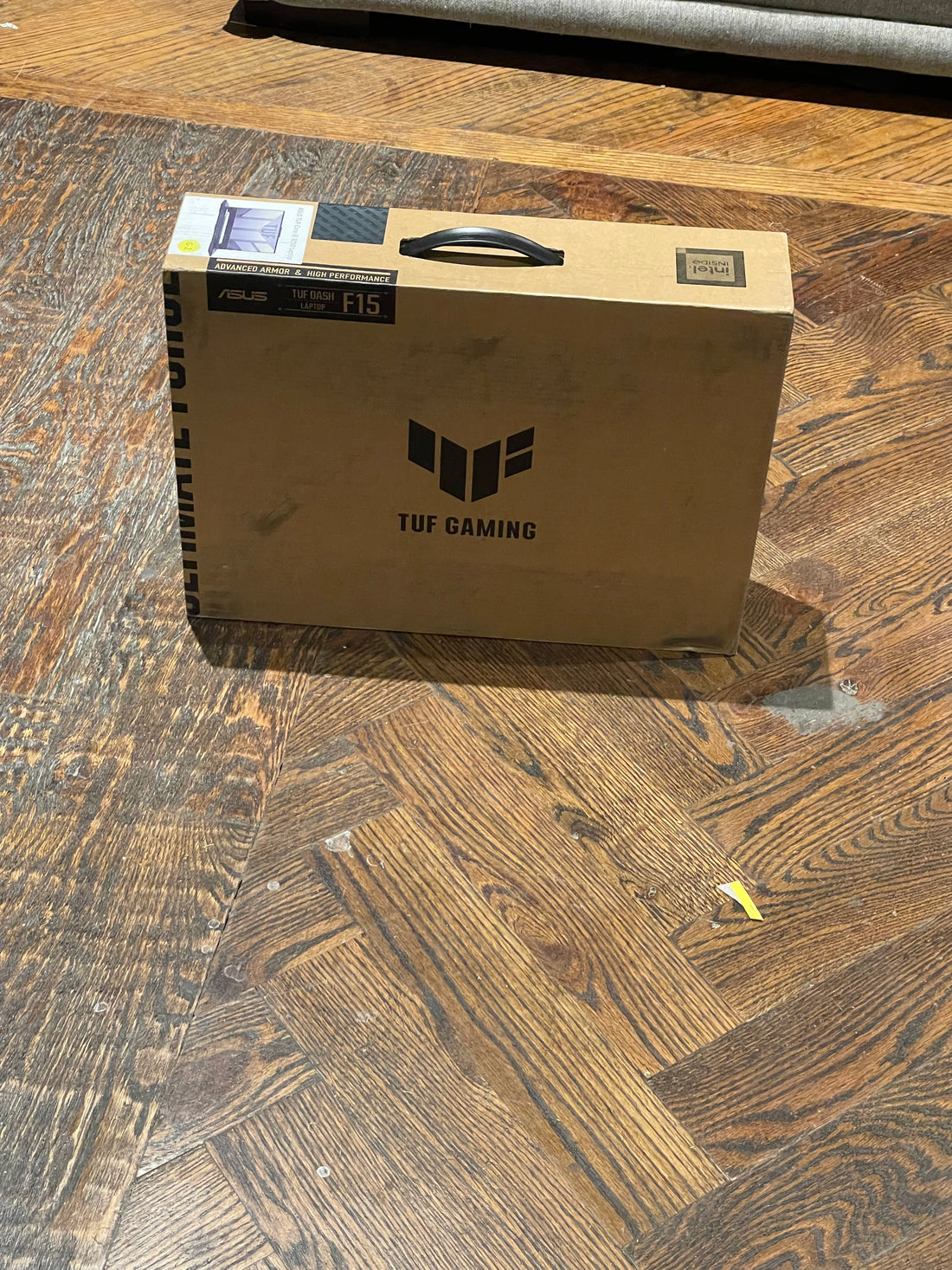 ASUS TUF Core i5 3050 Laptop; ASUS TUF Dash F15 15.6" Full HD, Intel Core i5-12450H, NVIDIA GeForce RTX 3050 Graphics, 8GB RAM, 512GB SSD, Off Black, Windows 11 Home, FX517ZC-WS51