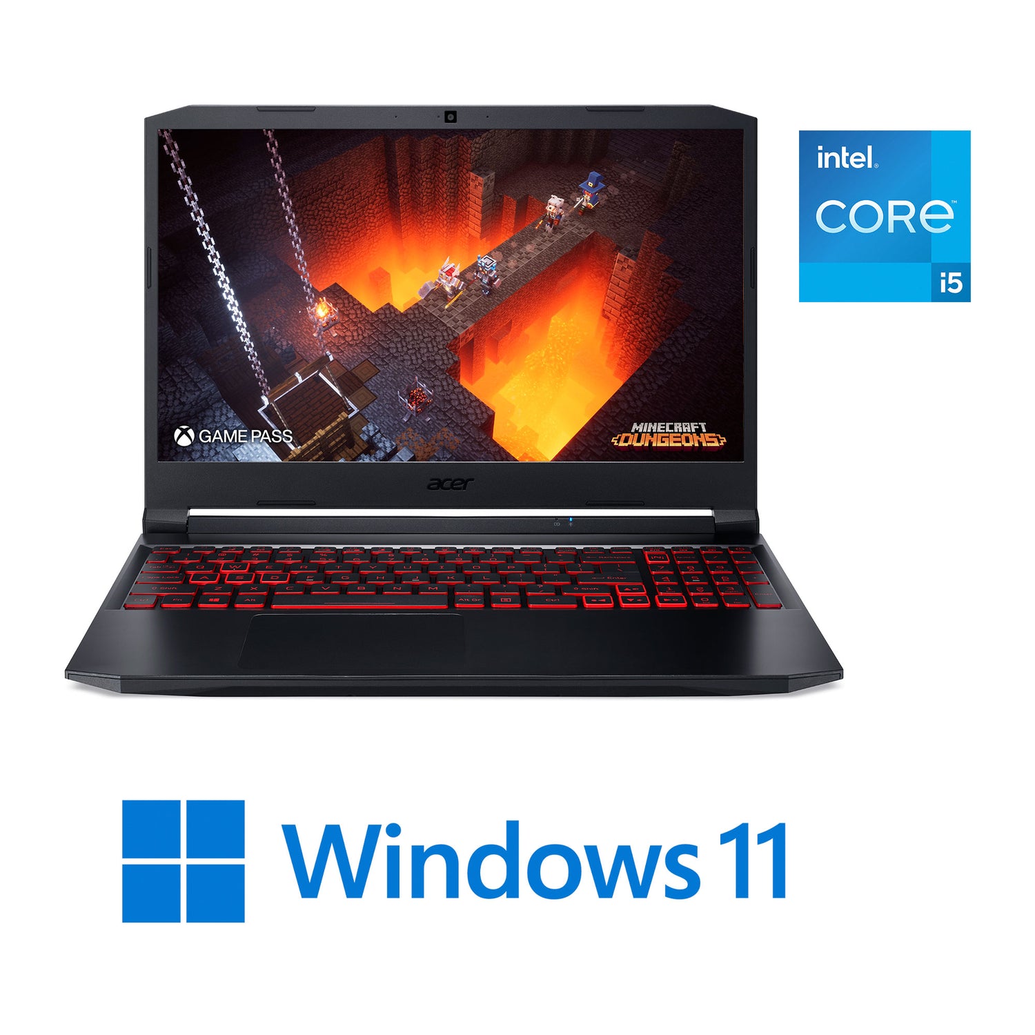 Nitro Gaming Laptop i5-11400H 16GB/512GB RTX3050ti