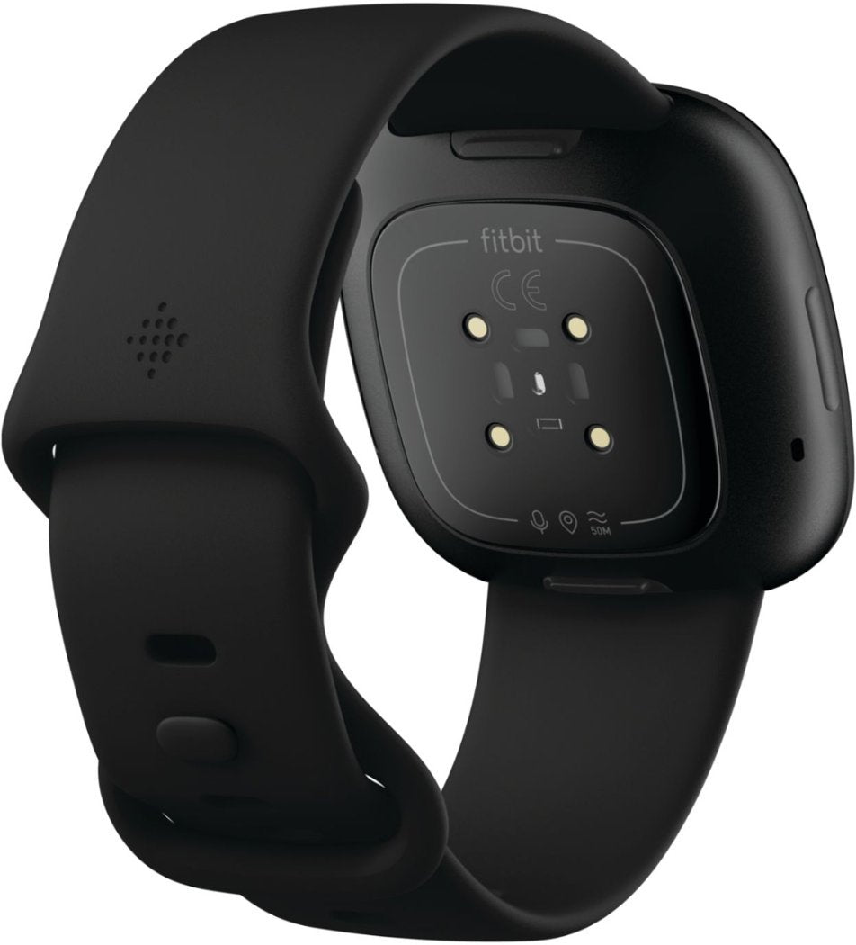 Fitbit - Versa 3 Health &amp; Fitness Smartwatch - BlacK