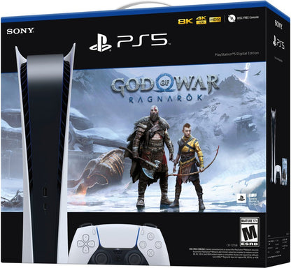 Sony - PlayStation 5 Digital Edition God of War Ragnarök Console Bundle