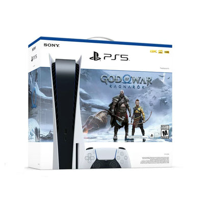 Sony PlayStation_PS5 Gaming Console (Disc Version) with God of War(GOW) Ragnarok Bundle