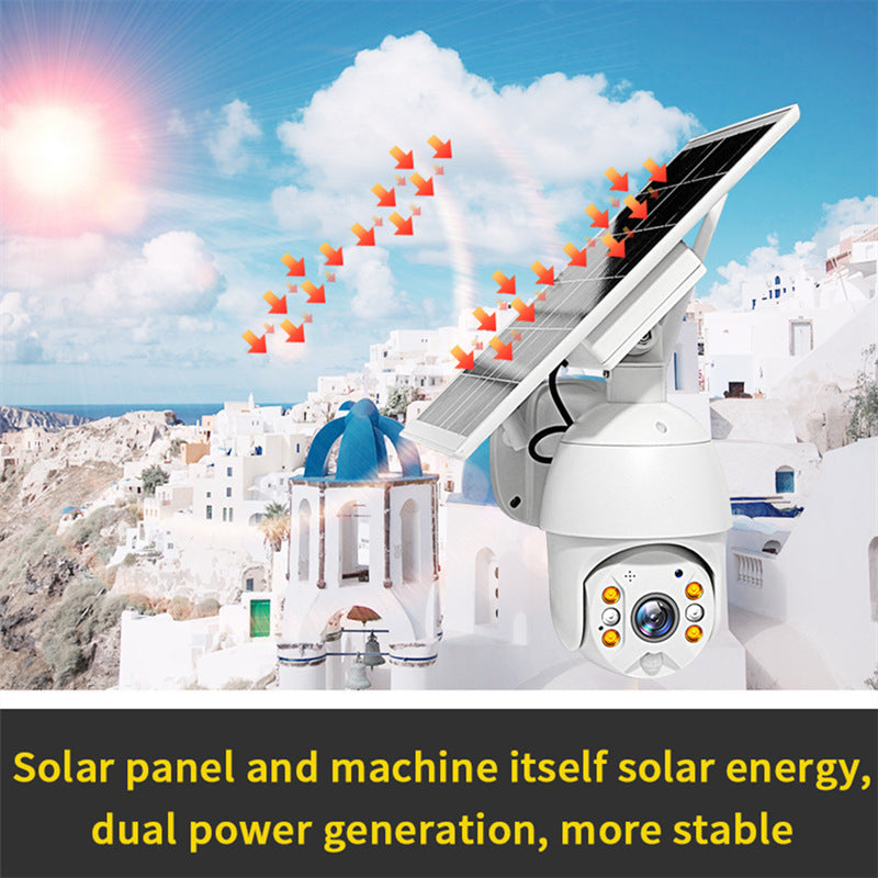 4G solar surveillance camera